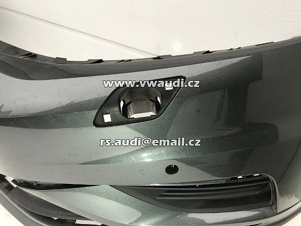 VW Golf VII Facelift Higline GP  2019  Přední nárazník   5GO 807 221 FL .     5G0 807 217 FR B7H ČERNÁ  - 19