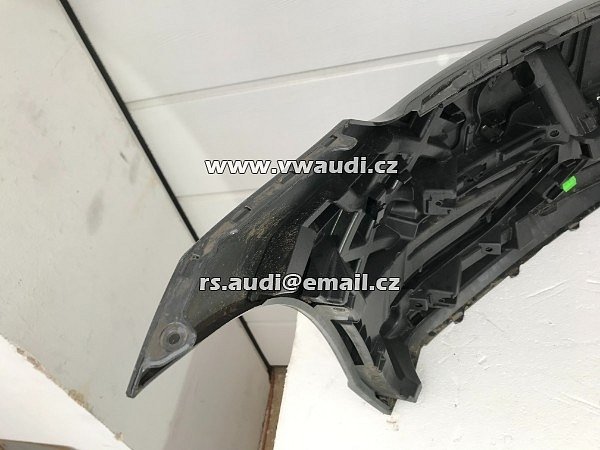 VW Golf VII Facelift Higline GP  2019  Přední nárazník   5GO 807 221 FL .     5G0 807 217 FR B7H ČERNÁ  - 14