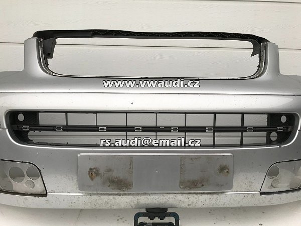7H5 807 101 7H5.807.101 VW  T5 Multivan  2004 -2009  Přední nárazník lakovaný  stříbrná met.  - 16