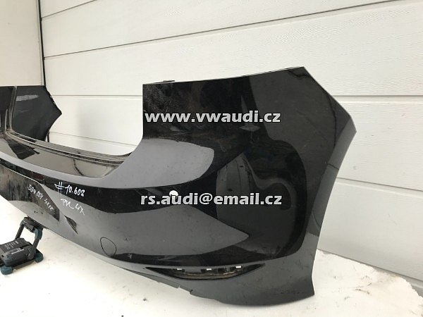 5G6 807 421 E R-LINE nárazník zadní + VW GOLF 7 VII 2012-2017 + 4 x PDC originál  černá barva  - 15