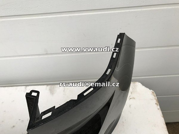 5G6 807 421 E R-LINE nárazník zadní + VW GOLF 7 VII 2012-2017 + 4 x PDC originál  černá barva  - 14