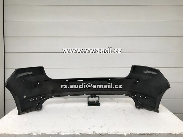 5G6 807 421 E R-LINE nárazník zadní + VW GOLF 7 VII 2012-2017 + 4 x PDC originál  černá barva  - 12