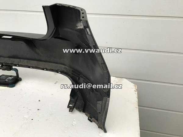 5G6 807 421 E R-LINE nárazník zadní + VW GOLF 7 VII 2012-2017 + 4 x PDC originál  černá barva  - 8