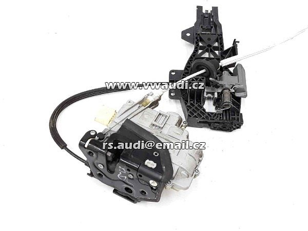 3C1 837 016 A Zámek dveří VW Passat B6 B7 Tiguan Superb Ibiza přední pravý  3C1837016A - 3