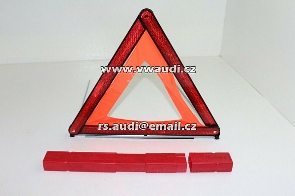 7L0 860 251 Audi A6 C6 4F kombi + sedan 2006 výstražný trojúhelník 7LO 860 251 - 2