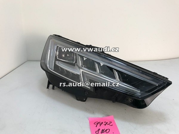  8W0 941 036 Přední světlomet Audi A4 8W LED Matrix 8WO 941 036  Světlomet plné LED Audi A4 8W0 B9 pro denní svícení LED pásek - 2