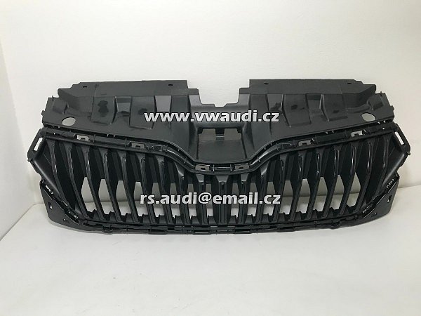 6V0 853 653 C ŠKODA Fabia III facelift 2020  6VO853653C   mřížka nárazníku přední maska grill . - 2