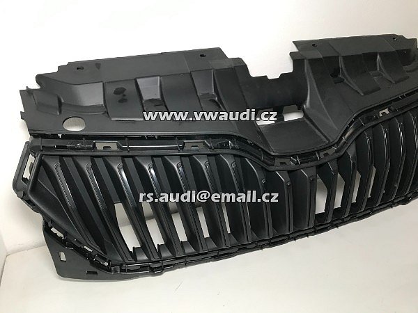 6V0 853 653 C ŠKODA Fabia III facelift 2020  6VO853653C   mřížka nárazníku přední maska grill . - 6