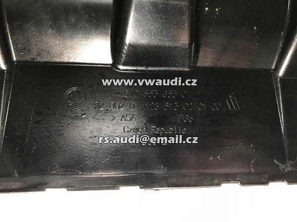6V0 853 653 C ŠKODA Fabia III facelift 2020  6VO853653C   mřížka nárazníku přední maska grill . - 11