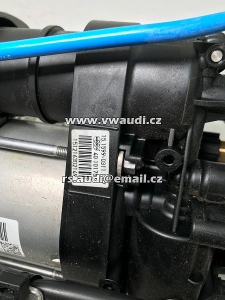 7L0 616 006 H  Kompresor vzduchového pérování s ventilem  VW Touareg CAYENNE  7LO 616 006 H  Vzduchové odpružení - 9