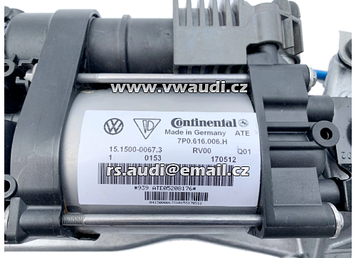 Kompresor vzduchového pérování  VW Touareg CAYENNE  95835890102  7LO 616 006 H  Vzduchové odpružení  7P0616006H, 95835890100 - 11