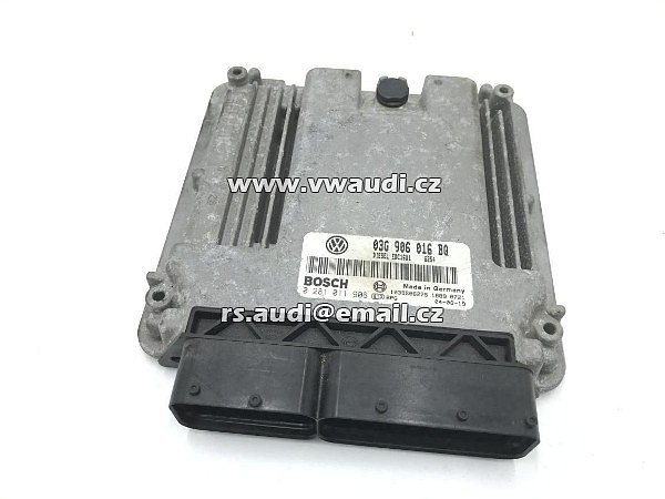 Řídící jednotka motoru VW Touran BKD O3G 906 016 BQ (O3G906016BQ) EDC16U1 DIESEL  0 281 011 815  - 2