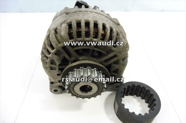  070 903 024 Alternátor 180A 070903024 BOSCH  0124625018589 VW MULTIVAN T 5 7HM 2,5TDI - 2