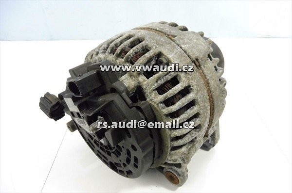  070 903 024 Alternátor 180A 070903024 BOSCH  0124625018589 VW MULTIVAN T 5 7HM 2,5TDI - 3