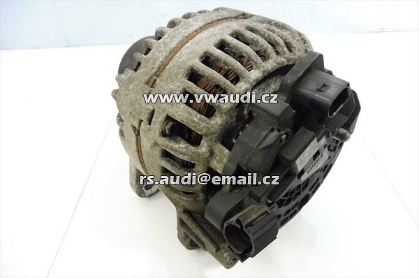  070 903 024 Alternátor 180A 070903024 BOSCH  0124625018589 VW MULTIVAN T 5 7HM 2,5TDI - 4