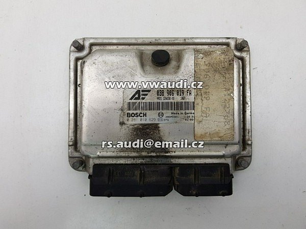 038 906 019 FA Ford Galaxy 1.9 TDI ECU  038 906019 FA  BOSCH 0281010629  - 3