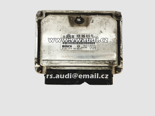 038 906 019 FG Řídící jednotka motoru ECU VW GOLF 4 TDI ŠKODA  - 2