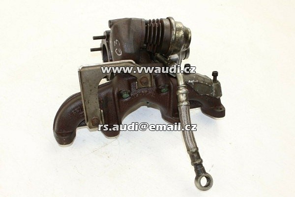 028 145 703 E Turbodmychadlo VW Passat Golf 3 1.9TD 55KW 028145703E - 2