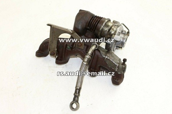 028 145 703 E Turbodmychadlo VW Passat Golf 3 1.9TD 55KW 028145703E - 3