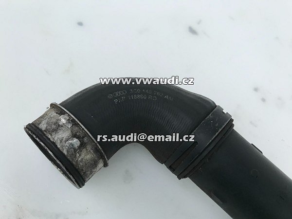 3C0 145 762 AM   Hadice trubka Turbodmychadlo plnicí vzduch  VW Passat 3C B6 2.0 TDI - 3