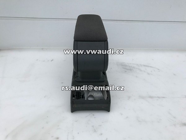 8D0 863 244 A loketní opěrka Audi A4 B5 1999  Černá barva  - 4