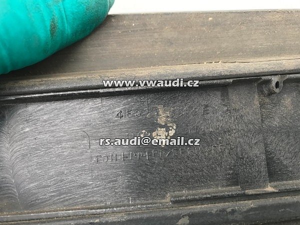 4F0 853 969 Lišta dveří zadní levá spodní Audi A6 4F lišta  4F0853969L černá  - 8