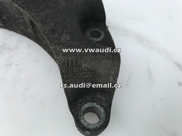  4F0 199 343 M  Audi A6 4F 3.0 2.7 TDI 4F0199343M 4F0199343F Držák reakce motoru  - 4