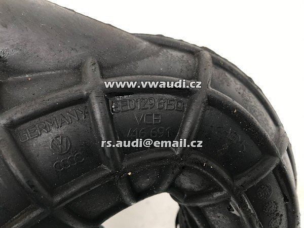 8E0129615Q Audi / Seat A4 8E / B7 2,0 l TDI čtyřválcová sací hadice BRD / BVA - 7