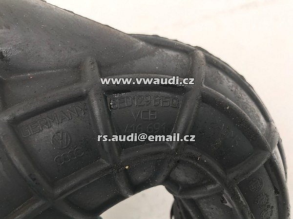 8E0129615Q Audi / Seat A4 8E / B7 2,0 l TDI čtyřválcová sací hadice BRD / BVA - 8