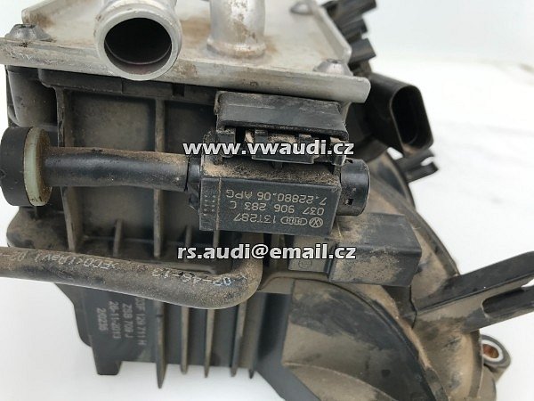 037 906 283 C  Podtlakový senzor elektromagnetického ventilu Audi VW 037906283C Pierburg 1,2 tsi  - 2