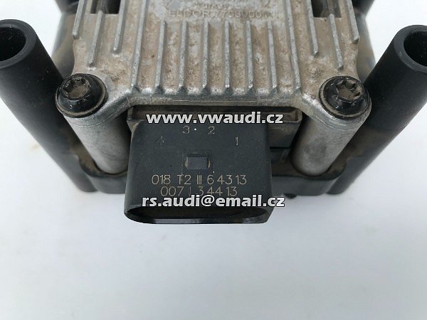 032 905 106 E 4pinový zapalovací transformátor zapalovací cívky zapalovací cívky pro Seat Škoda Audi VW - 6