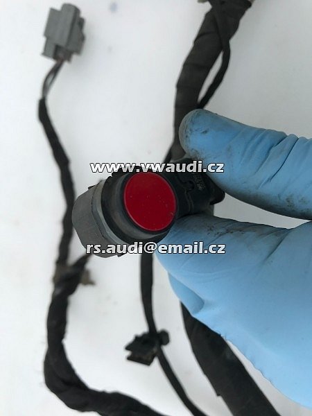 5KD 919 275   VW Passat B7 pdc PDC čidla  5KD 919 275  Červená Tornadorot 4 x  - 3