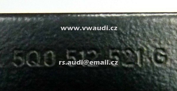 Audi Seat Skoda VW Čidlo úrovně nastavení světlometů Originál 5Q0512521G +  5Q0 907 503  NOVÉ ORIG - 3