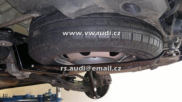 VW T6 DRŽÁK REZERVY + DISK 17 REZERVA + PNEU 235/55 17 - 3