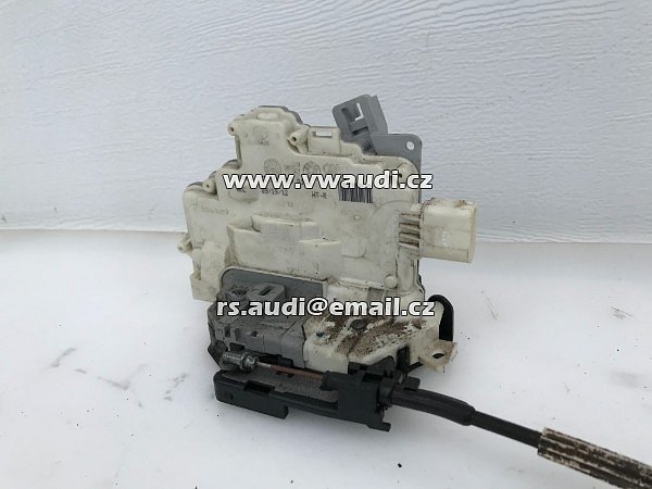  3C4 839 016 A Zámek dveří servomotor VW Passat 3C Q7 se ZV vzadu vpravo 3C4839016A - 2