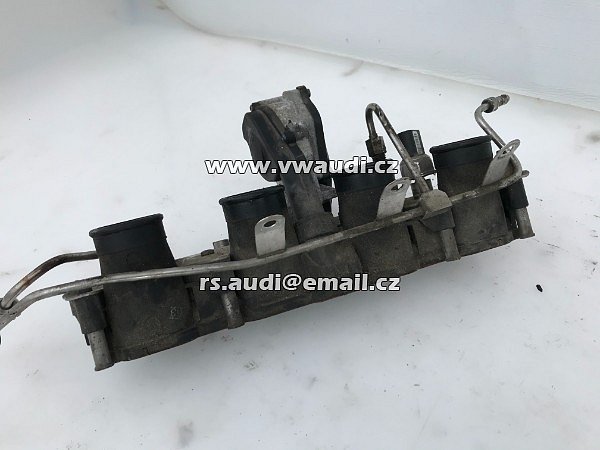 408 241 001 Servomotor vířivých klapek sacího potrubí sacího potrubí VW Passat 2.0 FSI - 9