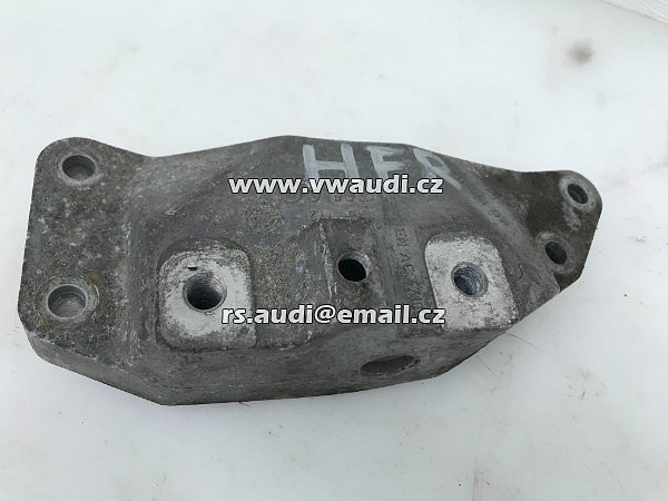 Držák převodovky levý 1K0199117P VW Golf 6 VI Caddy 2K Touran Audi A3 8P - 2