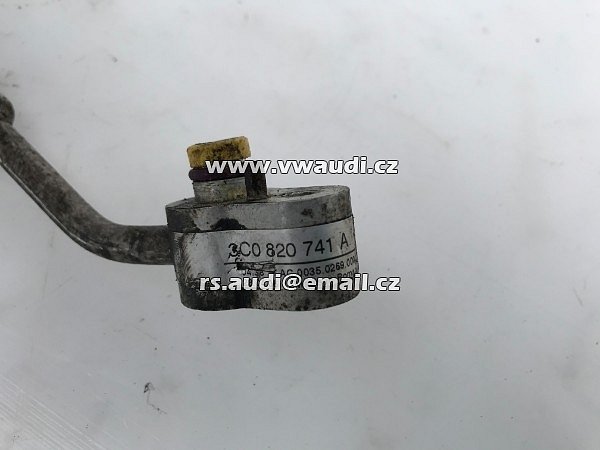 Vedení klimatizace, vedení chladiva, potrubí klimatizace 3C0820741A pro VW Passat B6 B7 CC - 5