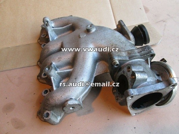 AGR ventil 038129637D sací potrubí Skoda Fabia 6Y5 Combi 1.9 TDI 2007  - 4