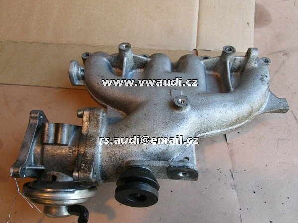 AGR ventil 038129637D sací potrubí Skoda Fabia 6Y5 Combi 1.9 TDI 2007  - 5