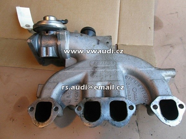 AGR ventil 038129637D sací potrubí Skoda Fabia 6Y5 Combi 1.9 TDI 2007  - 6