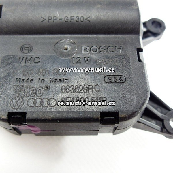 8E1 820 511 B Audi A4 8E B6 B7 S4 Cabrio Seat Exeo pohon klimatizace topení - 2