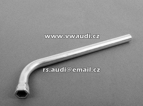 7L0 012 219 VW T5 T6 T6,1 Transporter Multivan klíč na povolení šroubů kol hlava šroubu 19 mm  - 4
