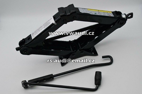 VW Audi Skoda Seat jack klikové rameno sada nářadí 5QF011031C + 5Q0011221 - 3