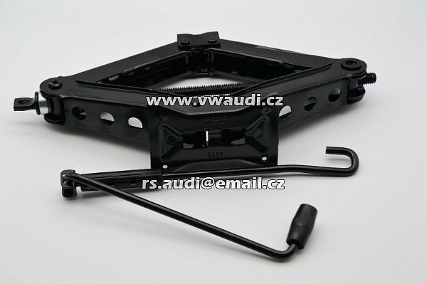 VW Audi Skoda Seat jack klikové rameno sada nářadí 5QF011031C + 5Q0011221 - 5