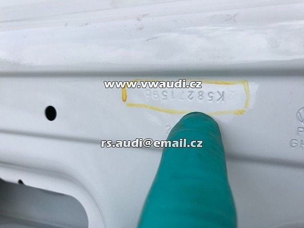  2K5 827 159 B Originální VW Caddy 2K5 2K Facelift  kufr - 14