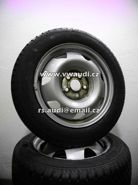 7E0 601 027B plechové disky ráfek rezerva R 17  VW T5 T6 T6,1 Bus Multivan 7E 7H pneumatika 235 R 17 Dunlop 70 % 2017 - 4