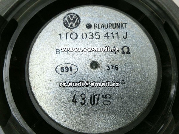 1T0 035 411T  reproduktor VW TOURAN CADDY 3 vpředu - 2