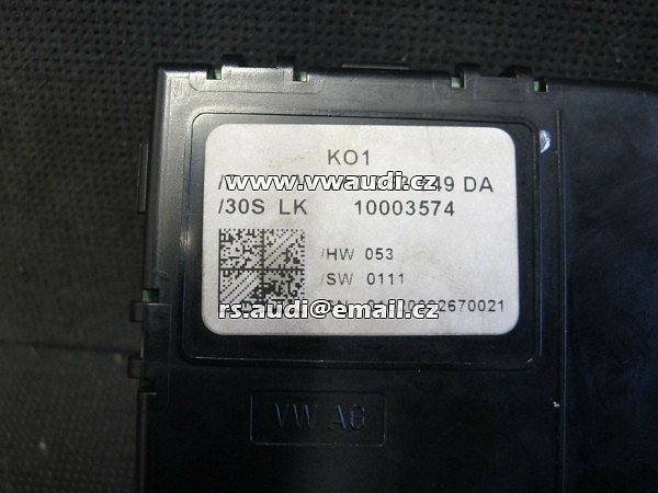 1K0 953 549 DA Řídicí jednotka VW CADDY III 3 03-10 2K Octavia 2  sloupek řízenÍ - 3