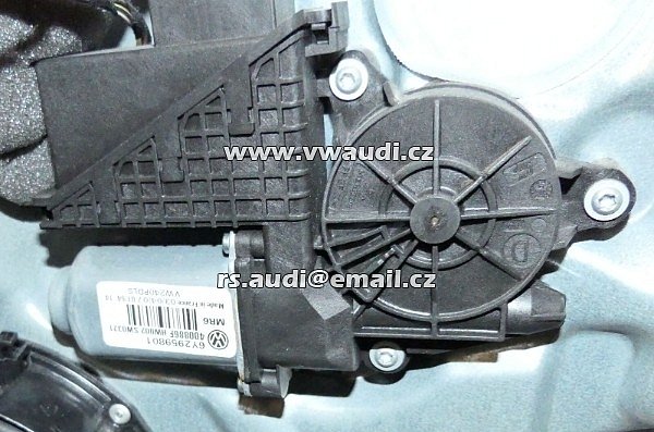  Motor regulace okna VW T5 Bus Caravelle Transporter, přední pravý 6Y2 959801 - 3